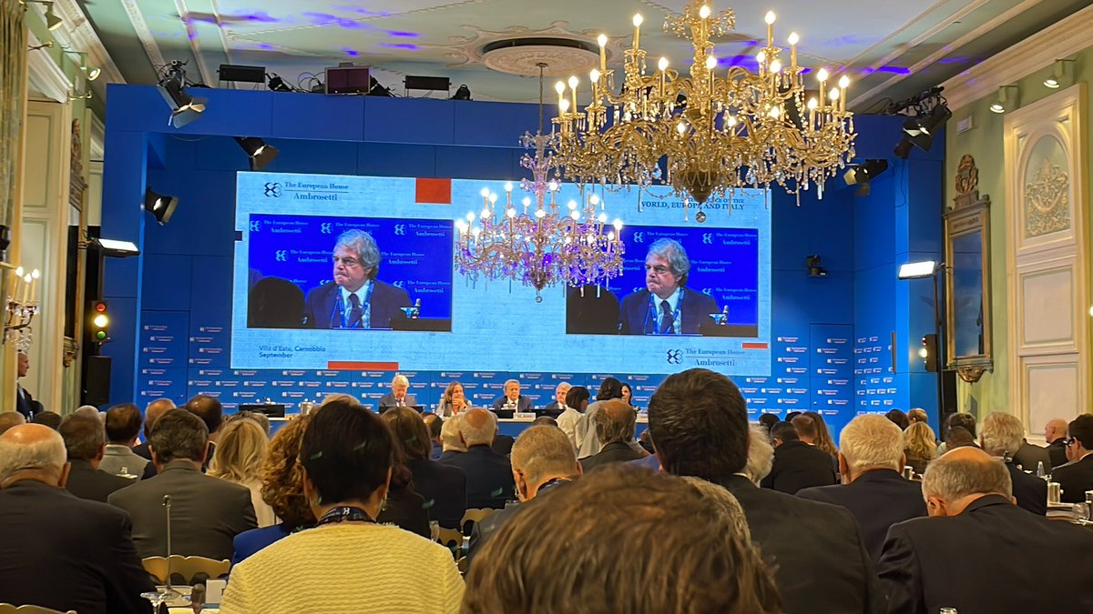 Terza ed ultima giornata al forum #ambrosetti con il futuro dell’Italia al centro del dibattito #Cernobbio2022
