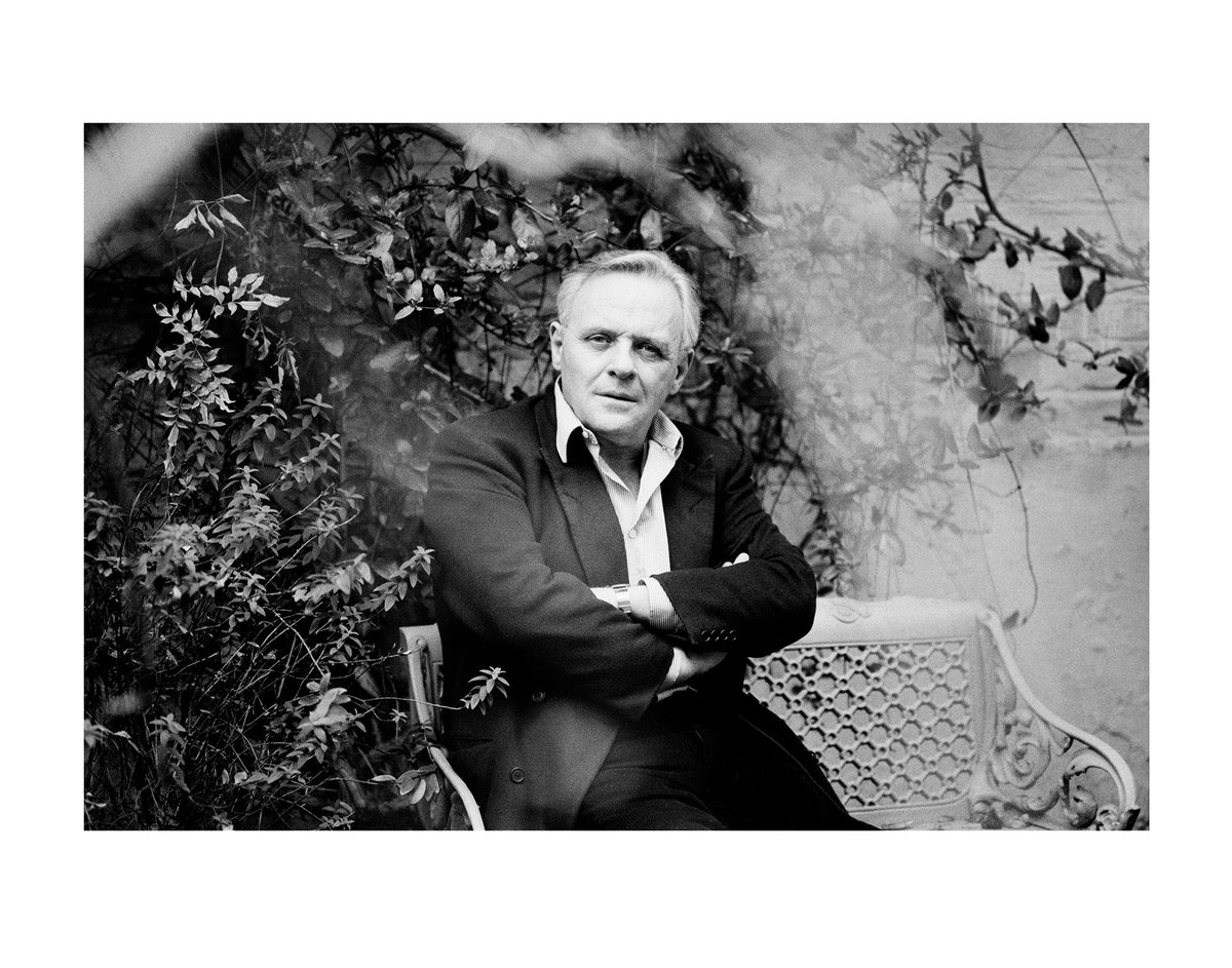 NickTurpin's tweet photo. Last day of #photoprintday 20 prints have gone in the last 48hrs. I have 3 11”x14” print of Sir Anthony Hopkins remaining. Shot at his London home the day he was knighted in 1993. It was a dull winter day, I remember being equally nervous and excited about meeting him. https://t.co/FUCrC8wH7P