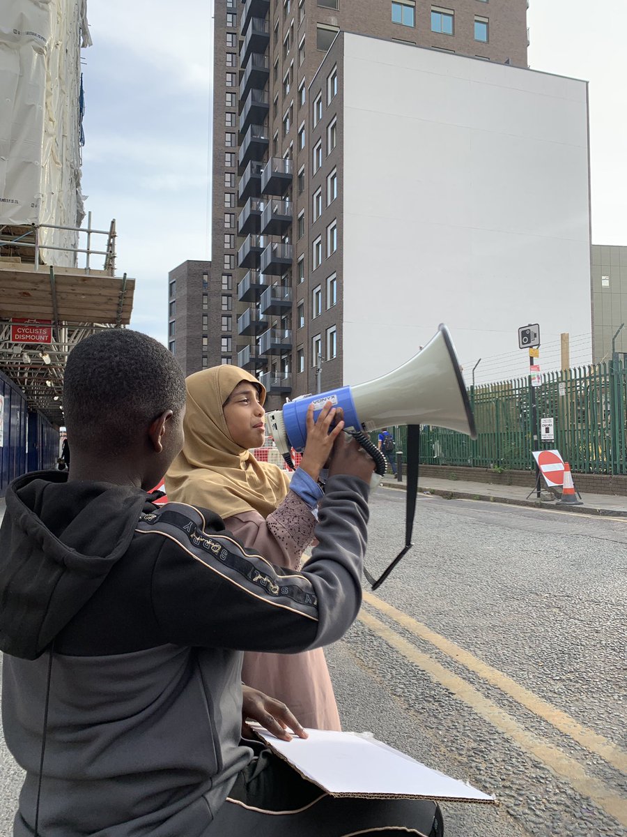 Yesterday we ran our school in the park. Young people were then asked to speak on what is happening to our community. Too often children are made to feel they know less than adults when really they know differently. What would Tottenham Hale look like if young people were heard?