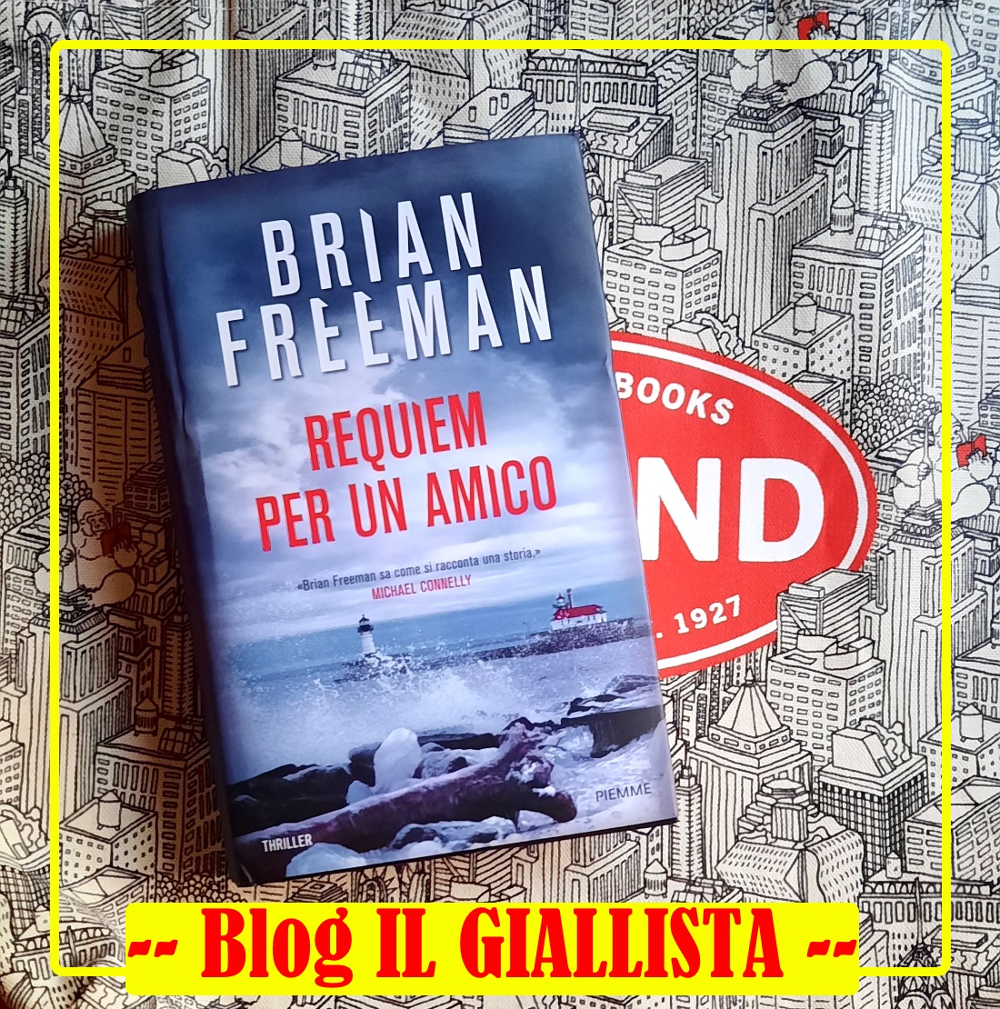 GiallistaIl's tweet photo. Buona domenica, amici!
Il #NuovoArrivo nella libreria de #IlGiallista è #RequiemPerUnAmico, il nuovo thriller di @bfreemanbooks con protagonista #JonathanStride, edito da @edizpiemme.
https://t.co/ezlpZdSS9F https://t.co/5B85ueHZWf