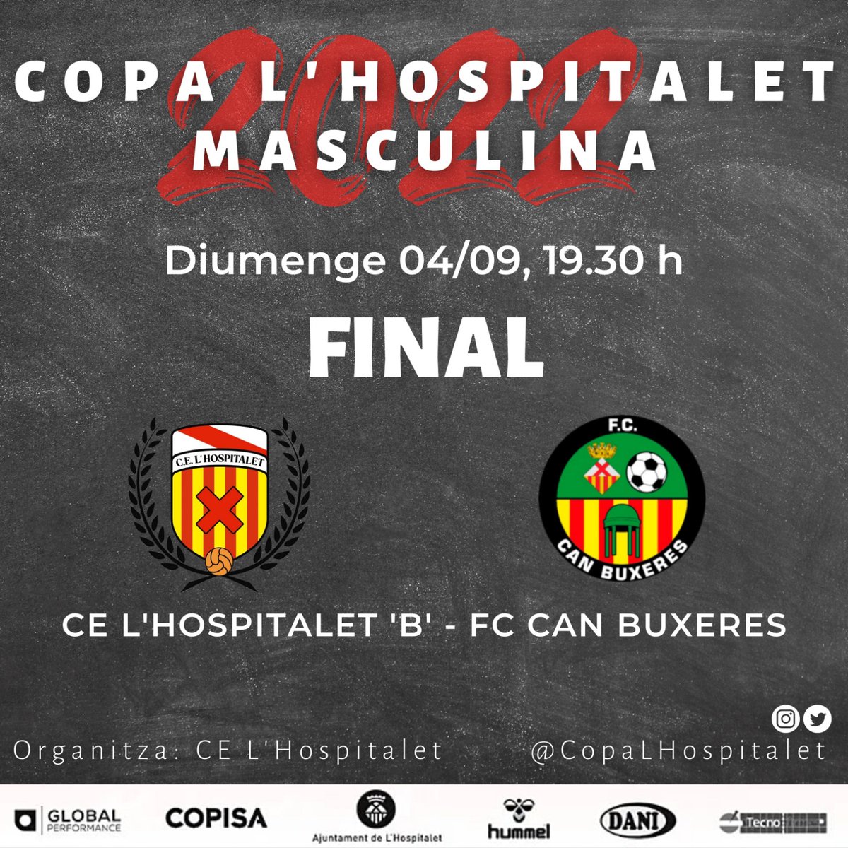 FCcanbuxeres's tweet photo. Esta tarde a las 19:30h en el 
Mpal. L'Hospitalet ven a animar al Amateur A y a disfrutar de la final de la @CopaLHospitalet .
Te esperamos!!!!!
#AmateurA #CopaLh #LaFinal
#SentimientoCanbu #JuegaEnVerde #FcCanBuxeres⚽🧡💚 https://t.co/ykAEZY5DNI
