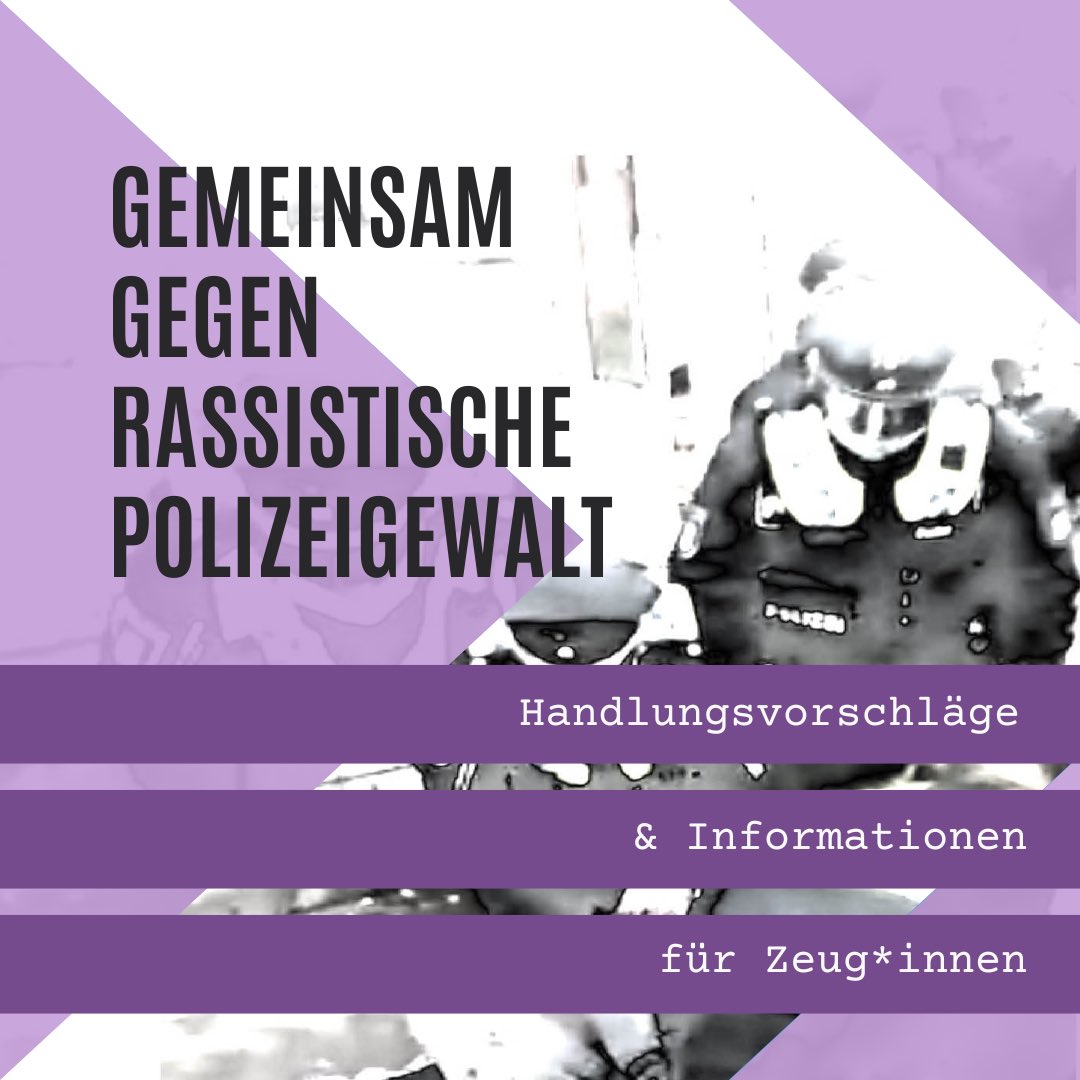 copwatch_hh's tweet photo. 👁 Du beobachtest eine rassistische Polizeikontrolle – was tun?! 📢 Rassistische Kontrollen stoppen! [ENG below] 1/6 #CopwatchHH #Polizeiproblem https://t.co/FwDPJbOiVs