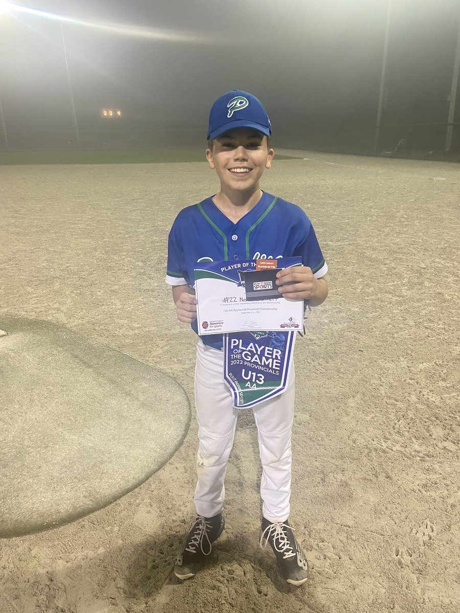 It was an exciting game under the lights and we came out with the win vs BSG to advance to the semi finals!  Congratulations to our <a href="/PIAS_STJ/">Play It Again Sports</a> players of the game, for BSG Liam Sykes 
and Noah Barnett from Paradise!  Way to go guys! See you at Milton Rd at 9AM!