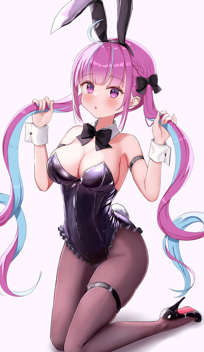α1 ホロライブ バニーガール&胸元 湊あくあ スリーブ&プレイマット 湊あくあ(本物) ホロライブ卒業生 on X: