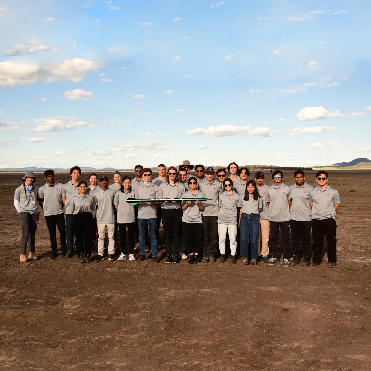 usydrocketry's tweet photo. Successfully launching rockets isn't easy! That's why we pride ourselves on our commitment to providing extensive and ongoing hands-on training to all @Sydney_Uni team members. This allows our newest members to experience the exhilaration of a successful rocket launch. https://t.co/e87zlYf3ep