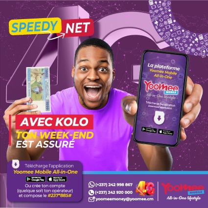 Yoomee_mobile's tweet photo. Souscris à l’offre YooMee Speedy-net Day 3, reçois tes 2,5Go valables 3 jours et profite à fond
..............................................................
Subscribe to the YooMee Speedy-net Day 3 offer, get your 2.5GB valid for 3 days and enjoy.

#YooMeeMobile #Best4GNetwork https://t.co/Cf3H2fYTNT