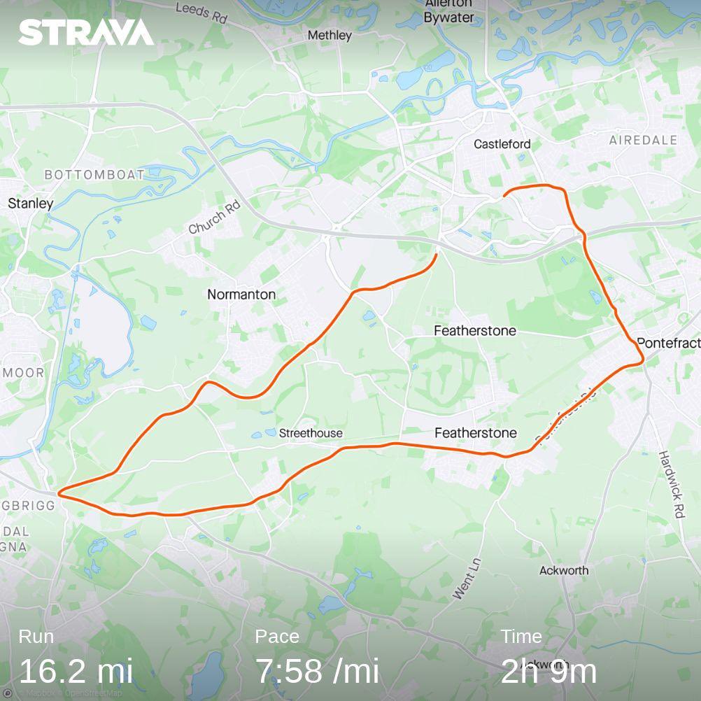 Check out my run on Strava.
strava.app.link/RXqlaRgS2sb another long training for London marathon 2022 done. Raising money for the fantastic ⁦<a href="/mndassoc/">MND Association</a>⁩, if you would like to donate that would be bloody brilliant.

justgiving.com/fundraising/ti…