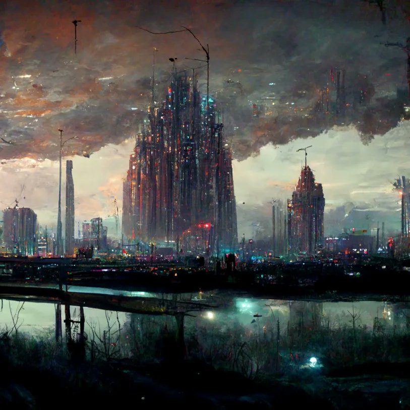 I played around with midjourney and that's what I got.  I enjoyed this experience.  I will use it in my work.

#aiart #midjorney #cyberpunk #scifi #artcyberpunk #atificialintelligence #conseptart
instagram.com/p/CiFLbfANn44/…