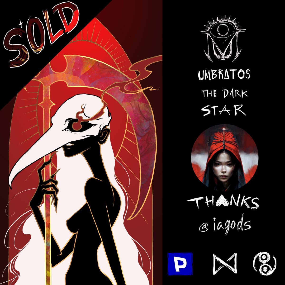 Umbratos (@umbratos) on Twitter photo ❤️🔥Thank u so so much for love and support my art
👑Owner : <a href="/iagods_/">IagoDS - DGNR</a> 🙇🏻
#NFTCommmunity #NEAR #PARASnft ❤️🔥Thank u so so much for love and support my art
👑Owner : <a href="/iagods_/">IagoDS - DGNR</a> 🙇🏻
#NFTCommmunity #NEAR #PARASnft