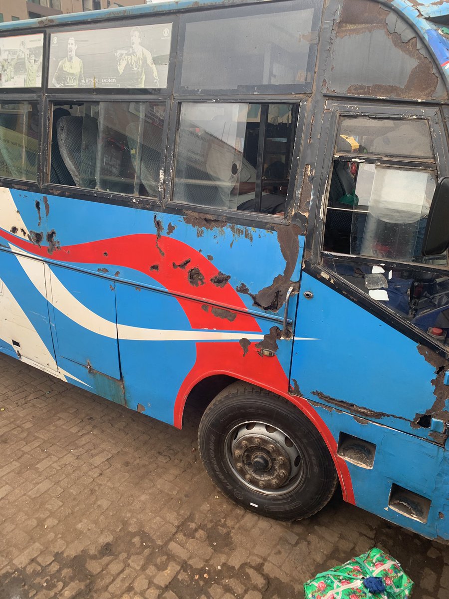 buyinzaDT's tweet photo. This bus is in kisenyi bus terminal @PoliceUg @UNRA_UG please save Ugandans https://t.co/Dk9lNyqijK