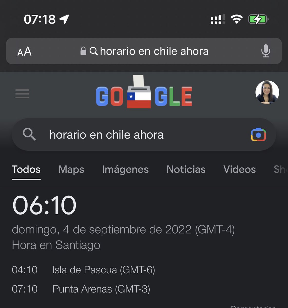 martinezpao's tweet photo. @meganoticiascl @meganoticiascl recién despertando y una hora antes 😭 
Será una señal, que Justo “hoy”? 🫣 https://t.co/8vfYlMxcnF