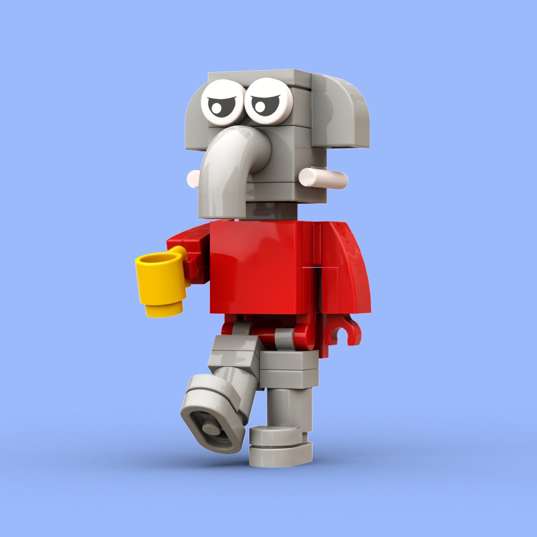 AnbRendering's tweet photo. RT https://t.co/szKO1MJMAU RT @danielblanco3d: Elephant mini build 3D render. 
Amazing model design by @sprguinness  inspired by the classic mini build in set 11021.
-
#LEGO #bricks #elep… https://t.co/yPVQwRKDQ7