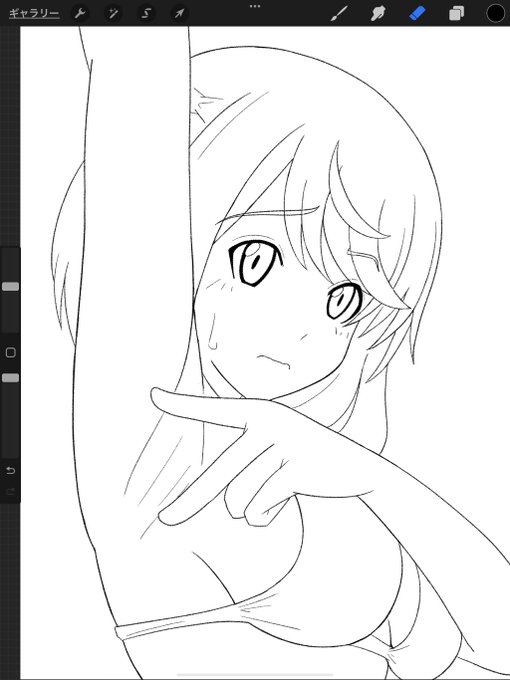 線画。

かなりの難産だった。塗る。 https://t.co/BIiIVkoqyc 