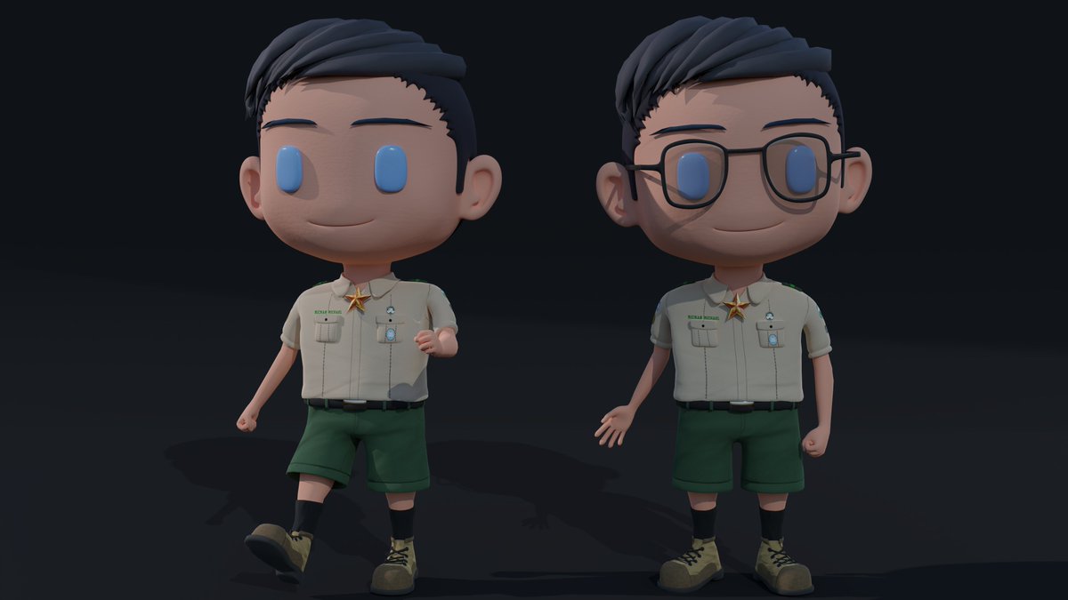Teqlor111's tweet photo. Happy birthday to @MicMan2710 . I am glad to introduce your own chibi!

#CampBuddy #BLitsGames https://t.co/irtUBbdtla
