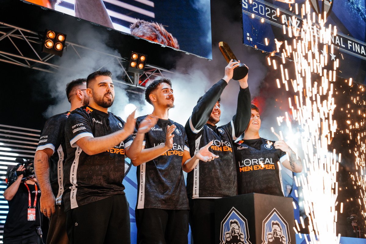 BZllRK's tweet photo. ANZ Regional CHAMPS 🏆. The energy we had today was insane, Team mates are Clutch as fuck.
Proud of the Boys.
@madsystone
@BeastnT1
@Slayz____ 
@jiM1___ https://t.co/FznVzm2pyg