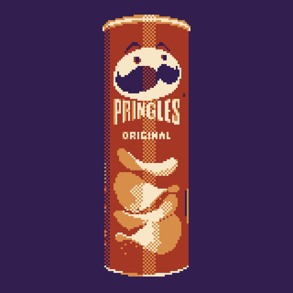 Pixel Studio / Pixel Art on Twitter "'Pringles' made by Pixel Milky