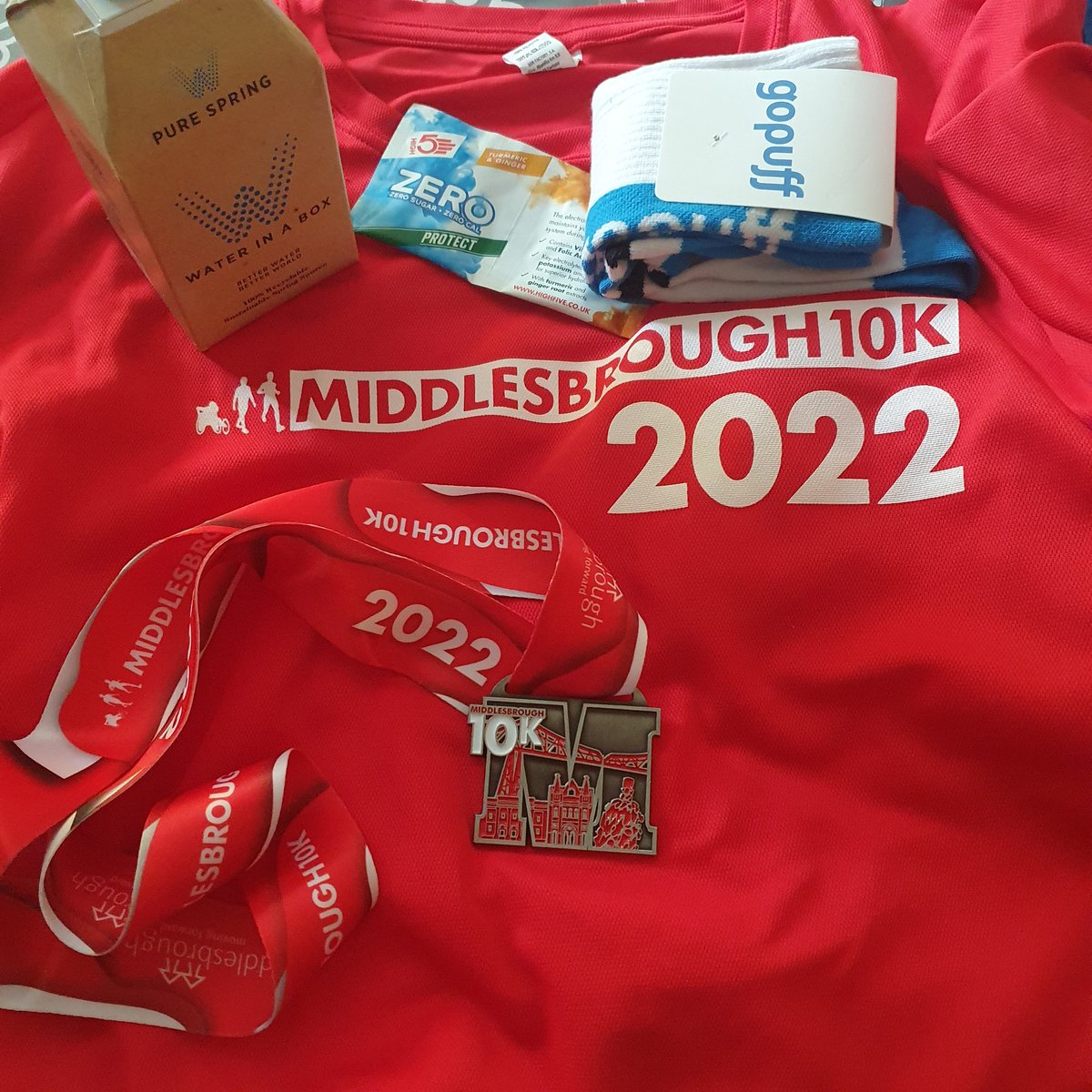 Monkey_13oy's tweet photo. Middlesbrough 10k done, great run as always. Weather was almost perfect. No PB, but happy with sub 50. #Middlesbrough10k @TeesPride10k @runforall https://t.co/0FSiC8Rwcf