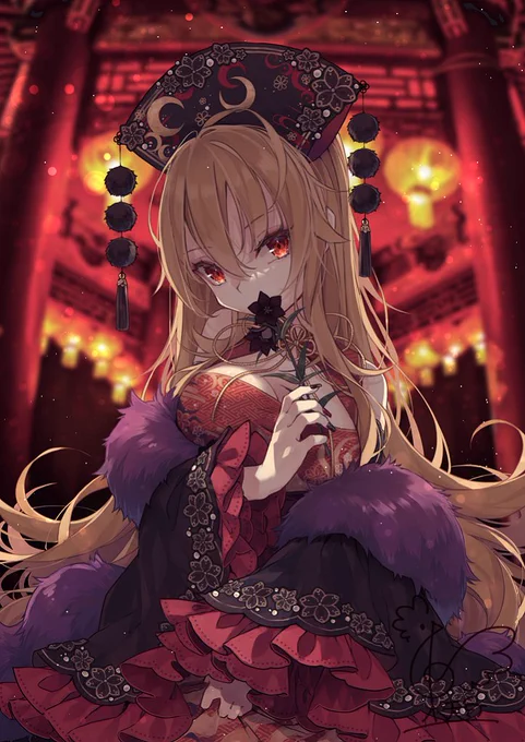 8/31発売の「東方Project 幻想郷の塗り絵」にこちらのお空ちゃと純孤様を掲載していただきました。お絵かきの秋、ぜひぬり絵チャレンジしてみてね! #幻想郷の塗り絵 