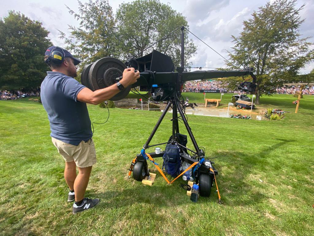 stevechalles's tweet photo. #Burghley Horse Trials Cross-Country Day yesterday, covered for Ye-Ha Productions by @EMGLiveUK OB team using c.29 cameras, supported by @ProlinkTV providing Burghley TV coverage

Many thanks to @DRGtelevision for the photos.
#outsidebroadcast #EMGLiveUK #Prolink @LRBHT_Official https://t.co/c1bN5C8oFK