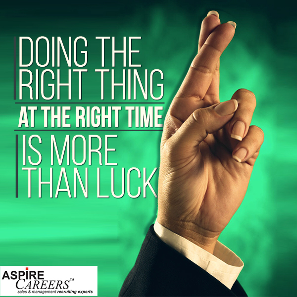 Timing is Everything!