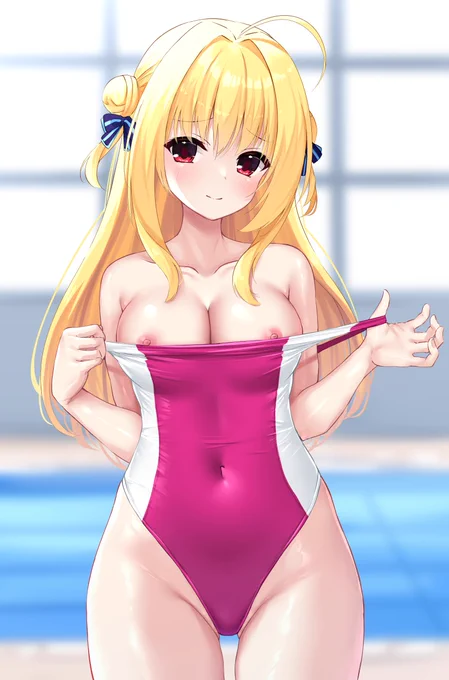 skebで描いた競水和泉妃愛です ありがとうございました🙏 