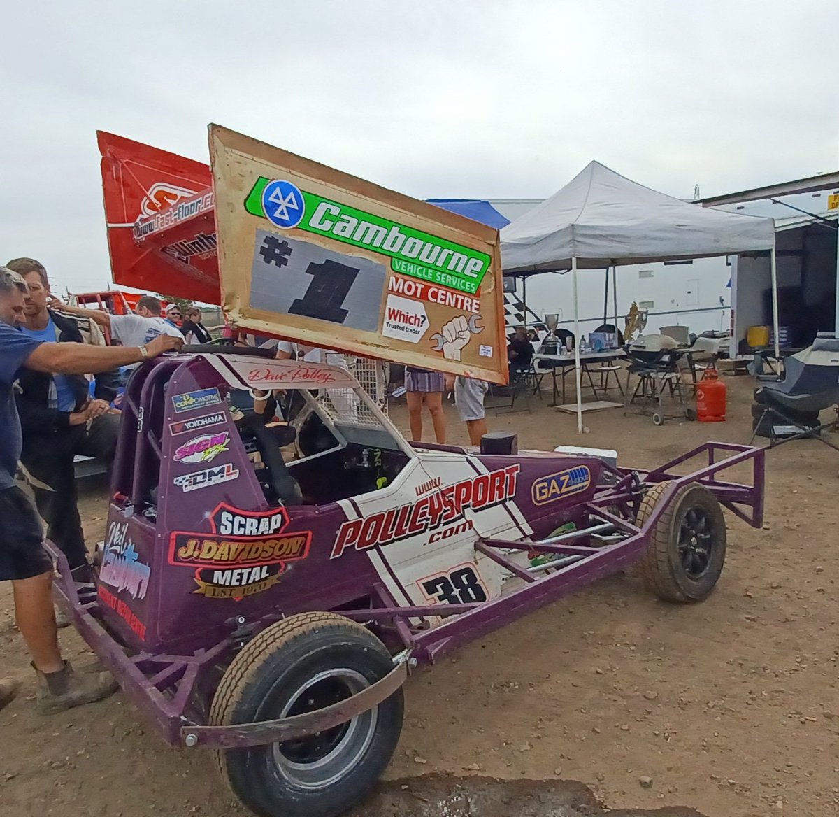 Dave Polley goes with the #1...