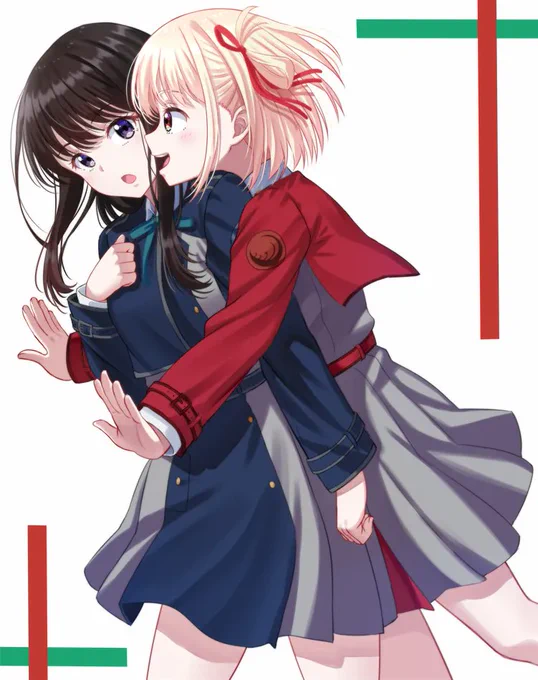 「た～き～な～～!」 #リコリコ ちさたき一生見たいのでハッピーエンドでお願いします… 