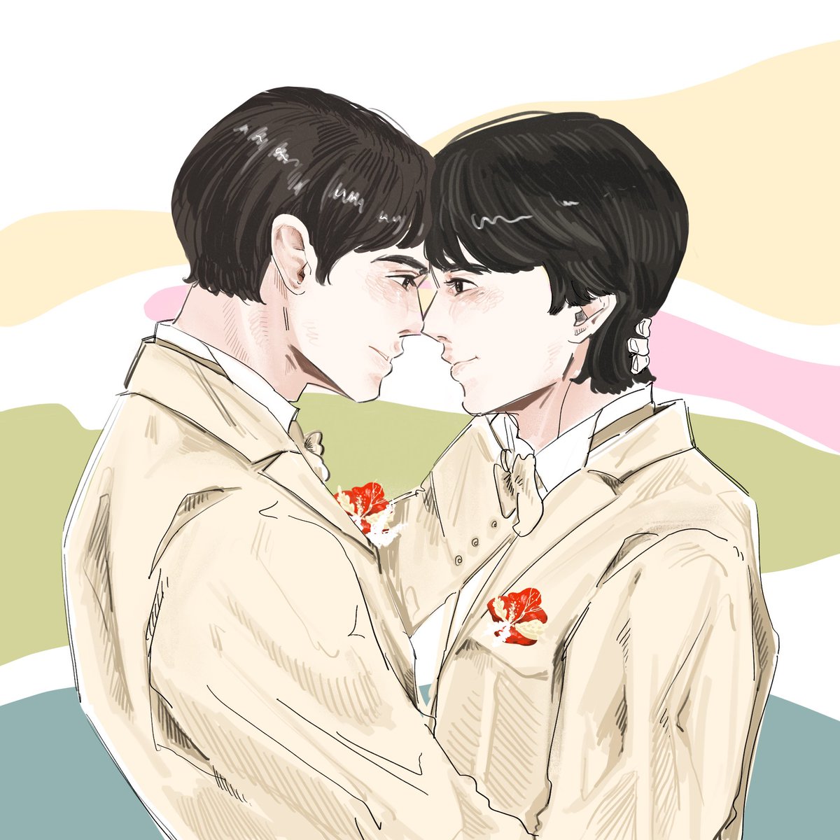 체리마호가든을 다녀왔더니 진짜 둘 결혼식을 다녀온 기분…. 행복하게 잘 살아 (크흡  #チェリまほ #チェリまほTHEMOVIE