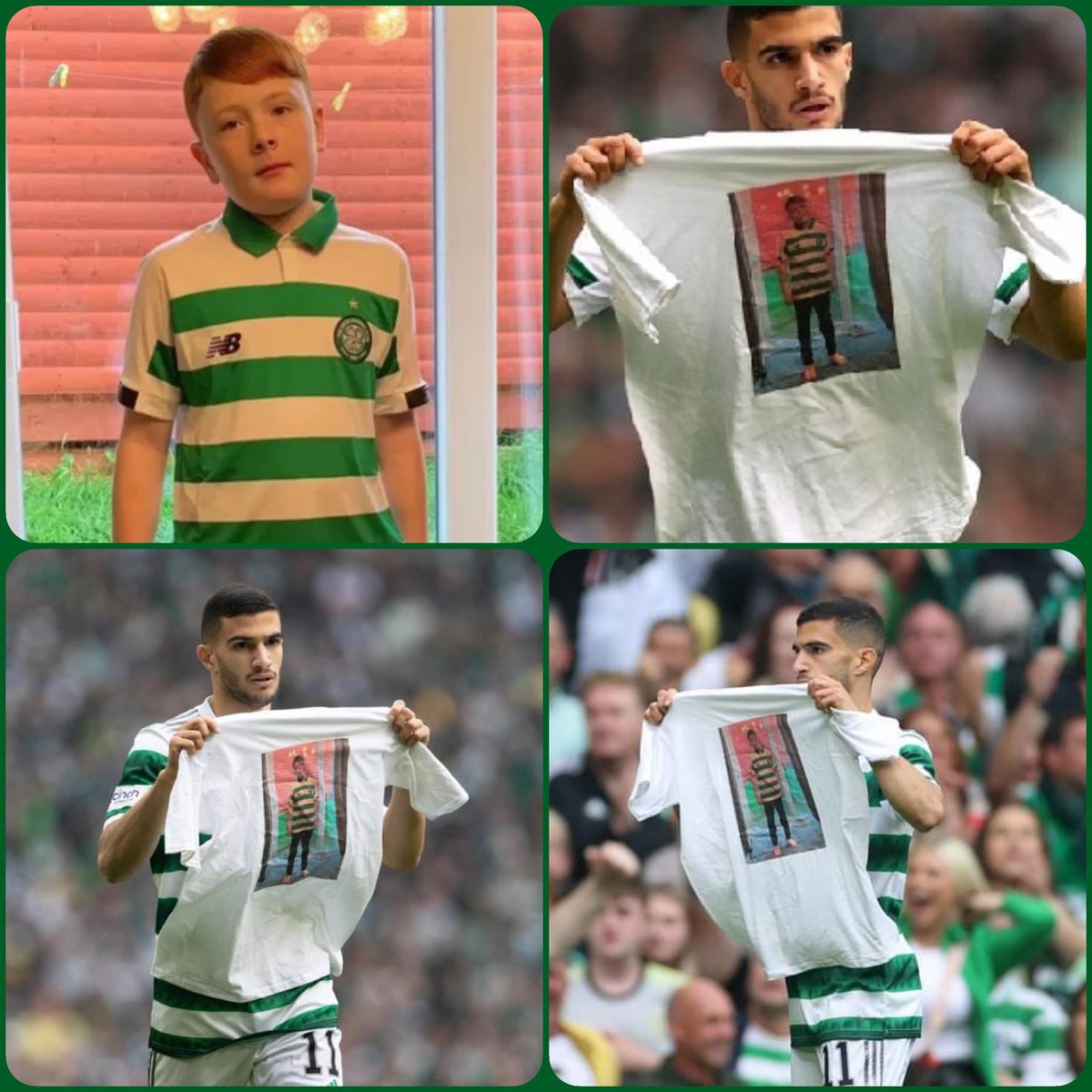CSC_Francophone's tweet photo. AprΓ¨s son 1er but hier lors du Glasgow Derby, Liel Abada a rendu hommage au fan Celtic de Cumbernauld, Leon Brown, 14 ans, malheureusement dΓ©cΓ©dΓ© cette semaine, repose en paix petit angeπππ€
#CelticFC #HAILHAIL #YNWA #COYBIG #BHOYS #CelticFamily #LeonBrown #GlasgowDerby #CELRAN https://t.co/EO3zDfldI2