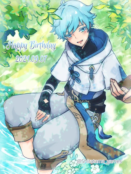 これは去年の推し誕イラスト今年も頑張って描いてます 