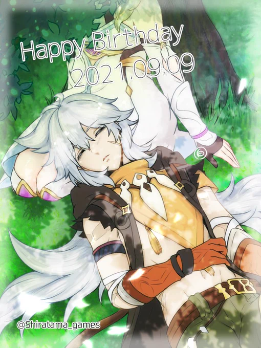 これは去年の推し誕イラスト今年も頑張って描いてます 