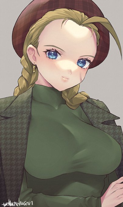 秋キャミィ #格ゲーキャラ描こうぜ 