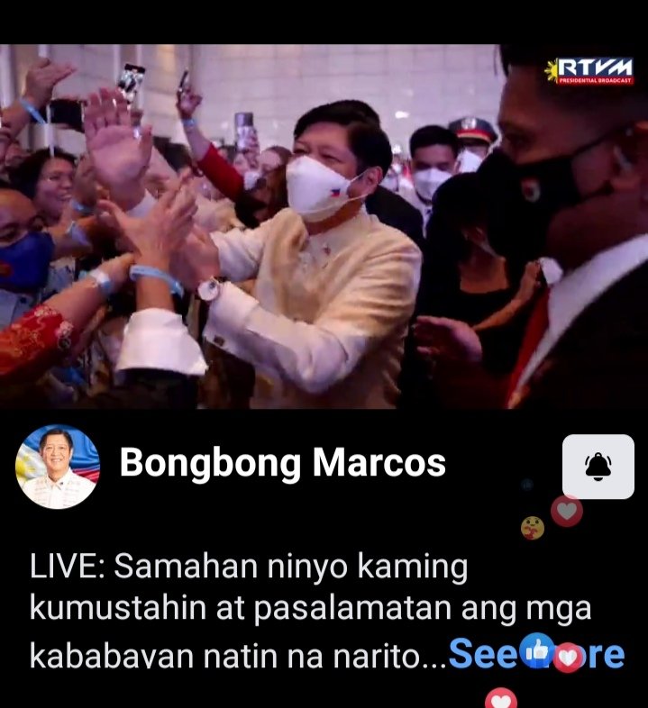 DoryBabierra's tweet photo. Salubong
MAID IN MALACAÑANG
#MiM6thWeek
#PBBMGoodNews https://t.co/b049BzZ2ey
