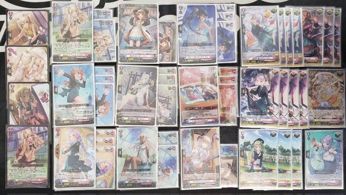 最新作の ヴァンガード　リリカルモナステリオ　キョウカ　デッキ　パーツ付き カードファイト!! ヴァンガード