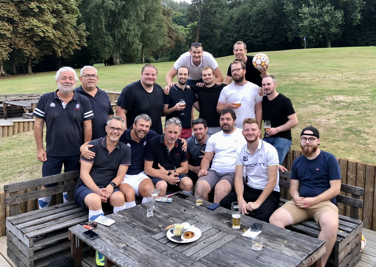 FcvSupporter's tweet photo. La dream team 
#footgolf #ssfg #golfDeSaintSaens #lentrepote https://t.co/jV74Dd9Glf