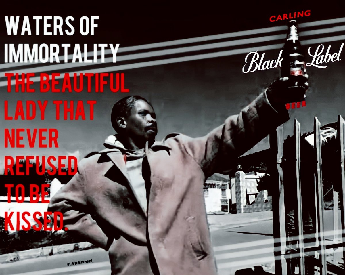 For Carling Black Label Beer to advertise this poet🕯🍺