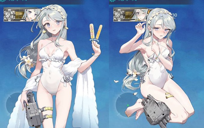 狭霧ちゃん改 水着mode🌊
えちちのち❣️❣️ 