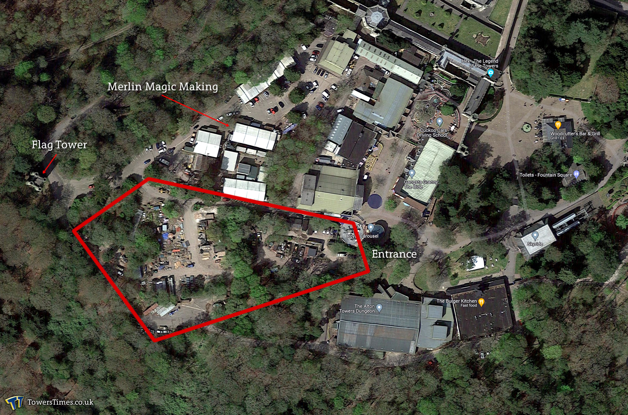[Alton Towers 2025] ¿Project Horizon? ¿? coaster indoor (¿Secret