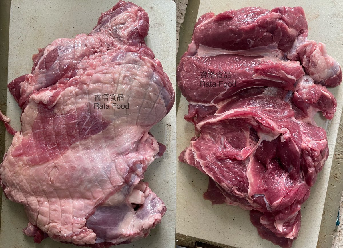 NZhunt3r's tweet photo. I unrolled our boneless rolled NZ lamb shoulder and cooked it for dinner. Amazing quality!! It’s such a great cut & it’s easy to understand why it’s so popular. If you are in China, get in touch as we sell these and can ship all over China. #NZLamb #EasyToCook #NotTooBig https://t.co/r1gN2cdaia