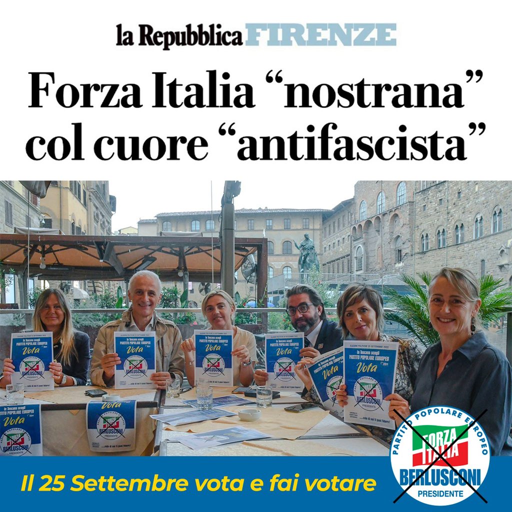 DeborahBergamin's tweet photo. Bisogna andare alle urne superando il voto di pancia e scegliendo i moderati. @forza_italia in #Toscana ha lavorato bene e chiunque viene a bussare da noi, oltre a trovare sempre le porte aperte, trova qualcuno pronto ad ascoltare e a risolvere le criticità della regione. https://t.co/tWK3VnYojk