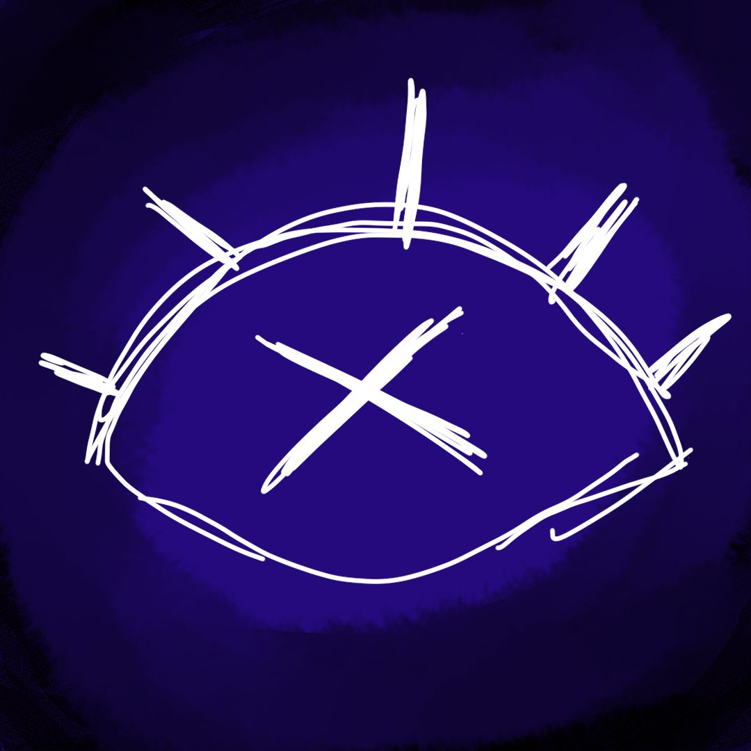 creatively_dumb's tweet photo. This is not acceptable. I will not have an artist union public run by creeks. If you're in artist union public you want to help in battle, change your profile pic to The Eye. We will not fall to @creekunderscore 's tyranny #artistunion https://t.co/hPGZL6O3ht