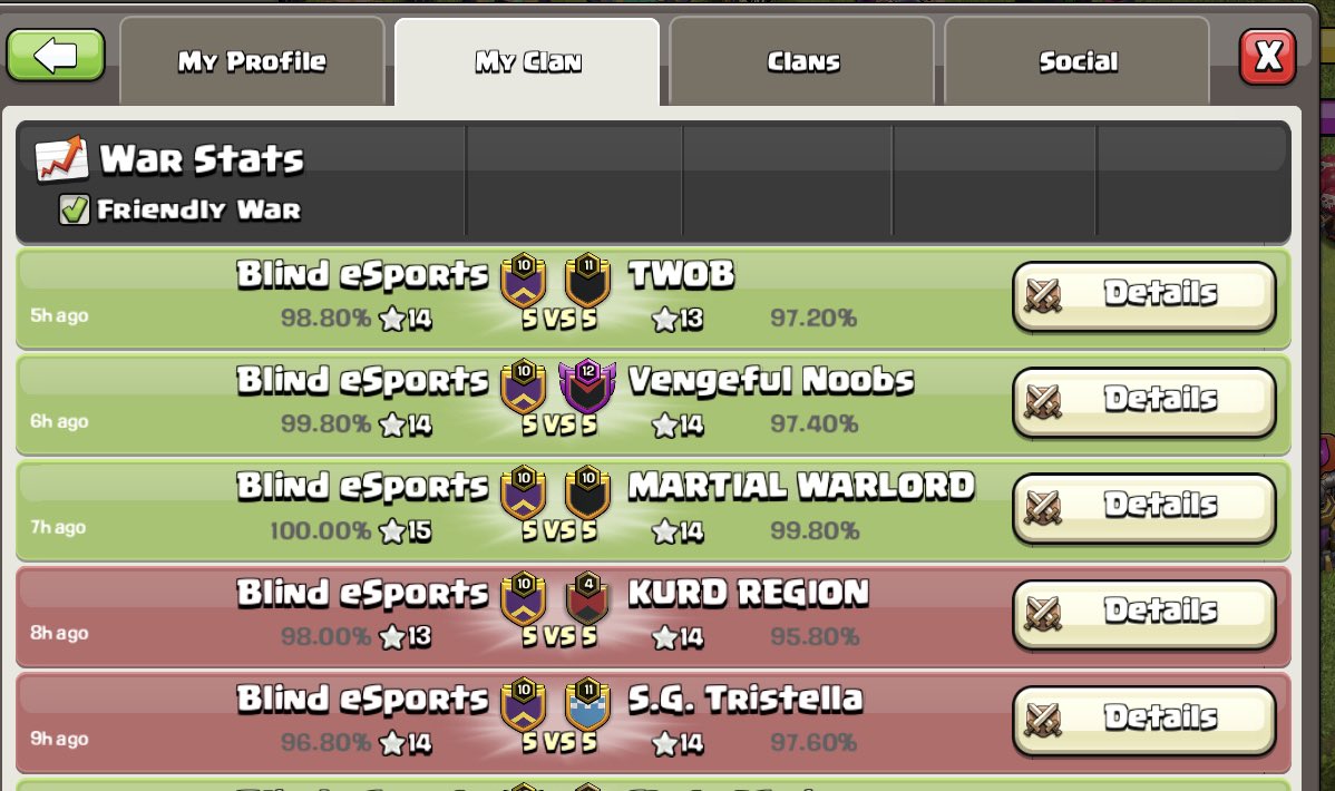 Blind eSports COC tweet media