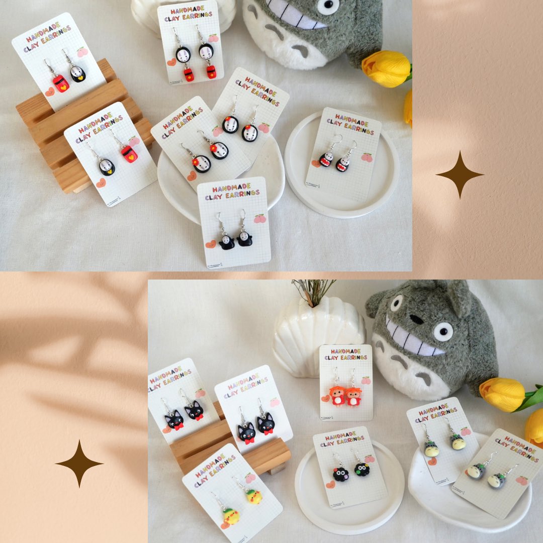 qteacharm's tweet photo. Here’s my #comifuro15catalog 👀 PO dibuka sampai 16 September yaa~ bisa utk kirim2 juga. Reshares are appreciated 🥹♥️🙏🏻 DM to purchase or tanya harga ✨ #comifuro15 #clayartist https://t.co/OUP4oFS9tk