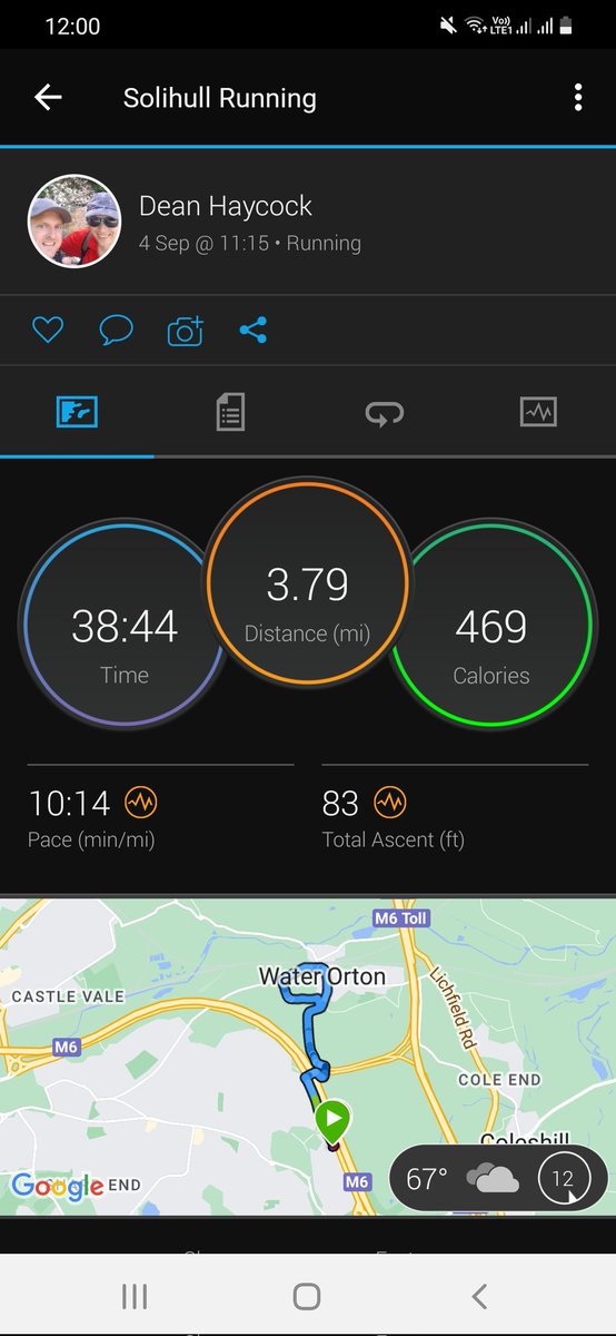 Dean0909's tweet photo. 7 miles ran so far. 43 to go #swiftember https://t.co/nsvQvc2Map