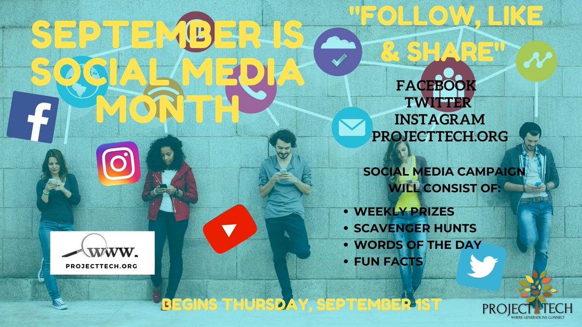 ProjectTechSC's tweet photo. SOCIAL MEDIA CAMPAIGN - WEEK 1 
SCAVENGER HUNT QUESTIONS 
PLEASE CLICK ON THE LINK BELOW TO ANSWER THE QUESTIONS:
https://t.co/e0FQCpLF2s
Please read the rules when you open the link. 
#ProjectTECH
#SocialMediaMonth
#SCAVENGERHUNT https://t.co/QcMSqyiSpB