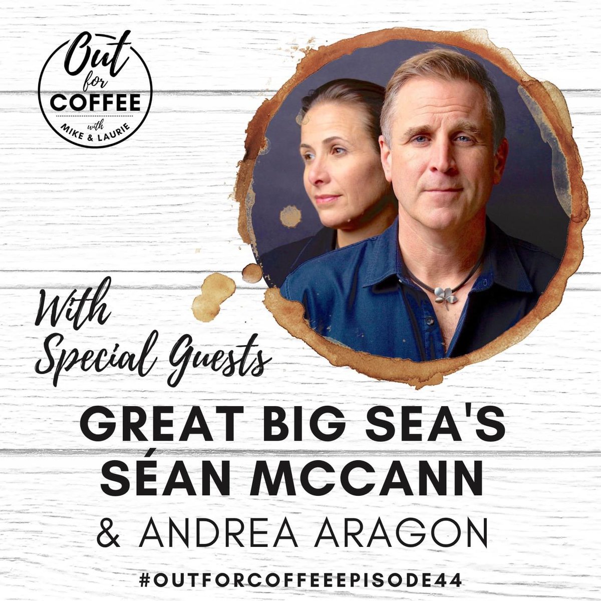 OutForCoffeeML's tweet image. This week, we talk to Great Big Sea’s Sean McCann and his wonderful wife &amp;amp; co-author, Andrea Aragon
#OutforCoffeeEpisode44 #SéanMcCann #GreatBigSea #wdskont #oxfordcountyontario #podcast #woodstockontario #theatrewoodstock youtu.be/bKBOKeWTa8k