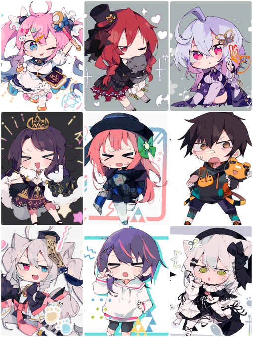 #繋がらなくていいから俺の描くデフォルメを見てくれ 
