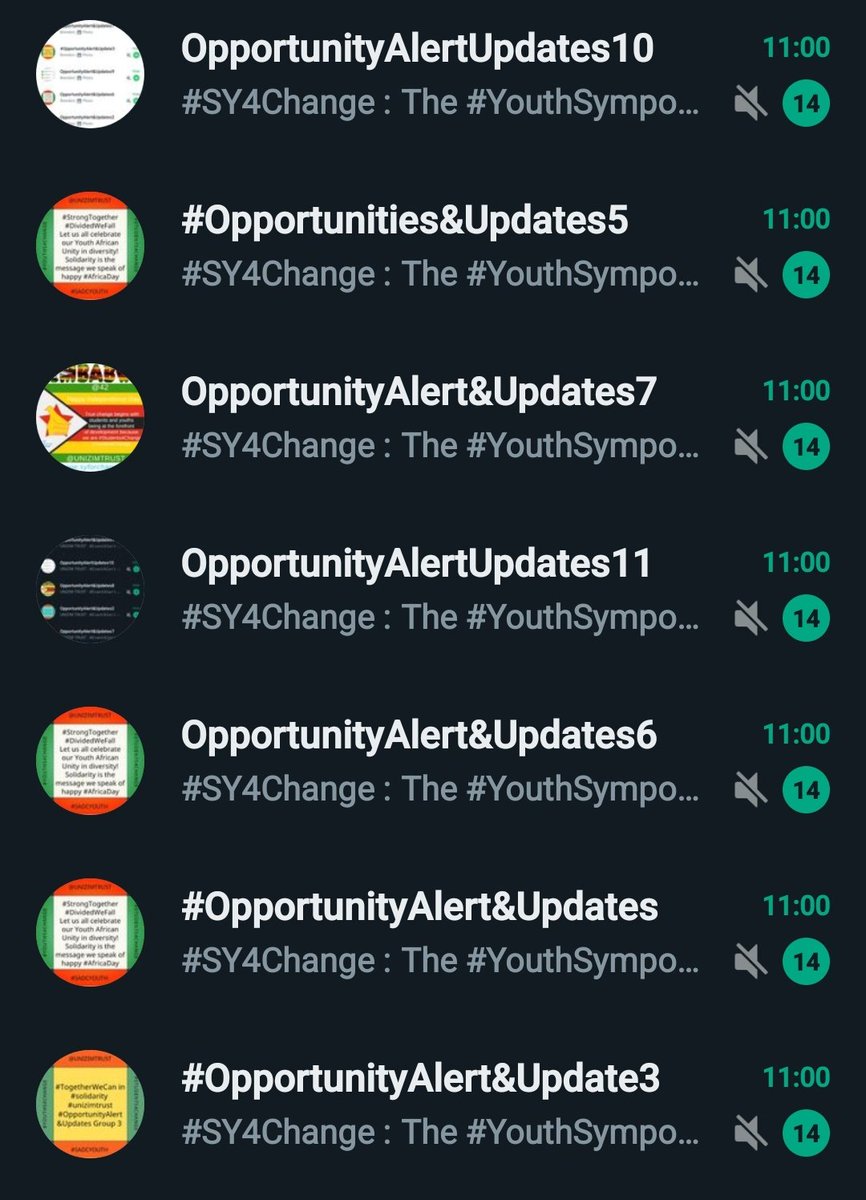 UNIZIMTRUST's tweet photo. With us you will never alone! Our #OpportunityAlert&Update platform seeks to serve you in every way possible, we share Opportunities, Events, Campaigns, News and Vacancies - be part of the change, contact us on https://t.co/c3sjKf6nWb and we will happily assist #SYForChange https://t.co/Xnuqca4FKU