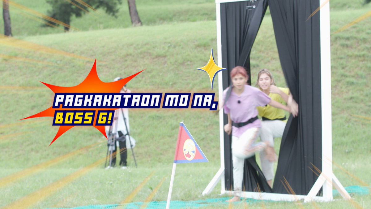 GMARunningManPH's tweet photo. Grabe si Boss G! 

#RunningManPH
#RMPhFirstRace https://t.co/TJYfTM3W77