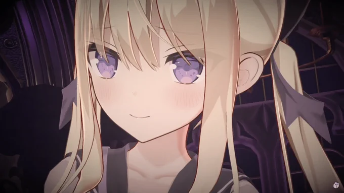 アリアちゃんかわいい～!#月紫アリア3Dお披露目 